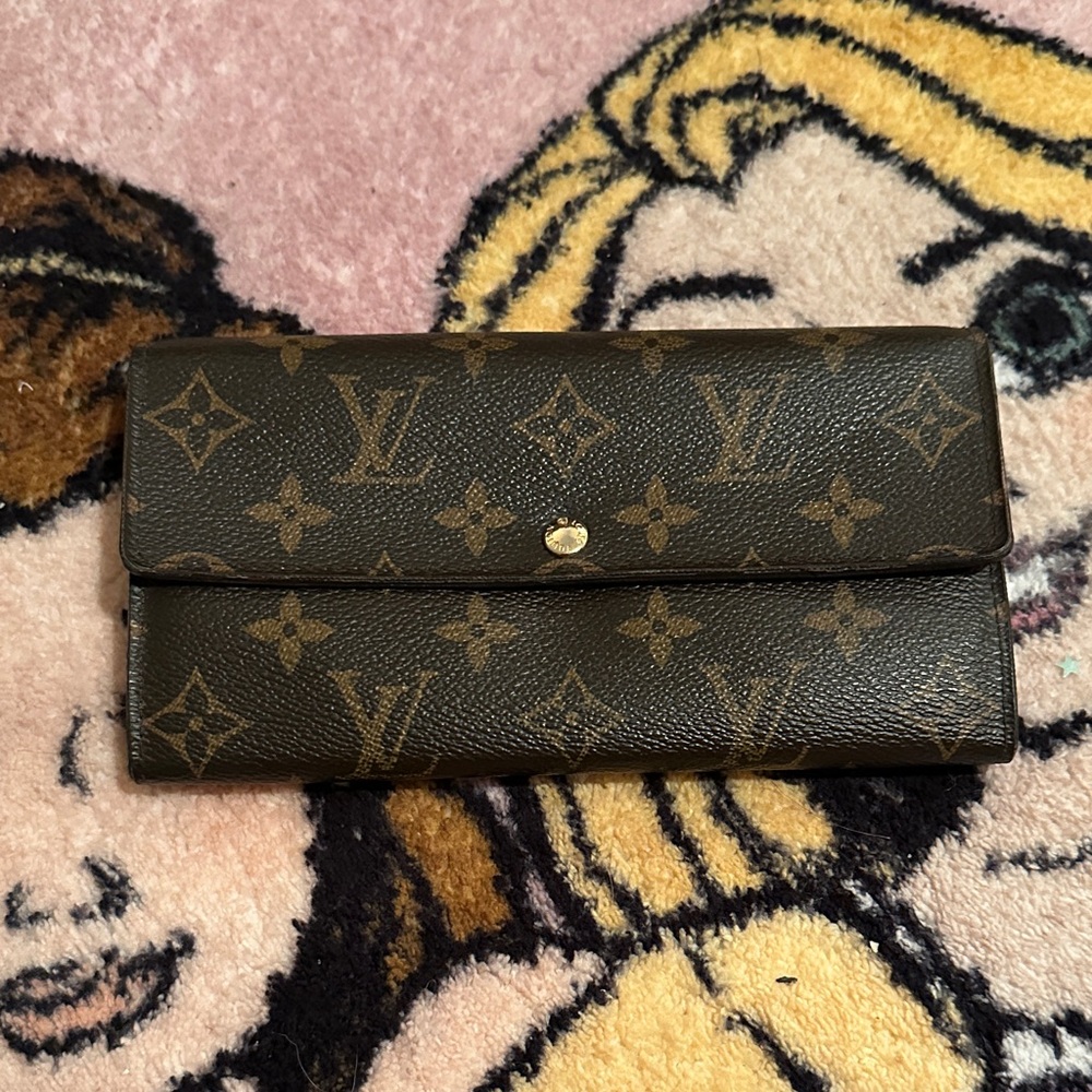Louis Vuitton Sarah Brown Monogram Wallet